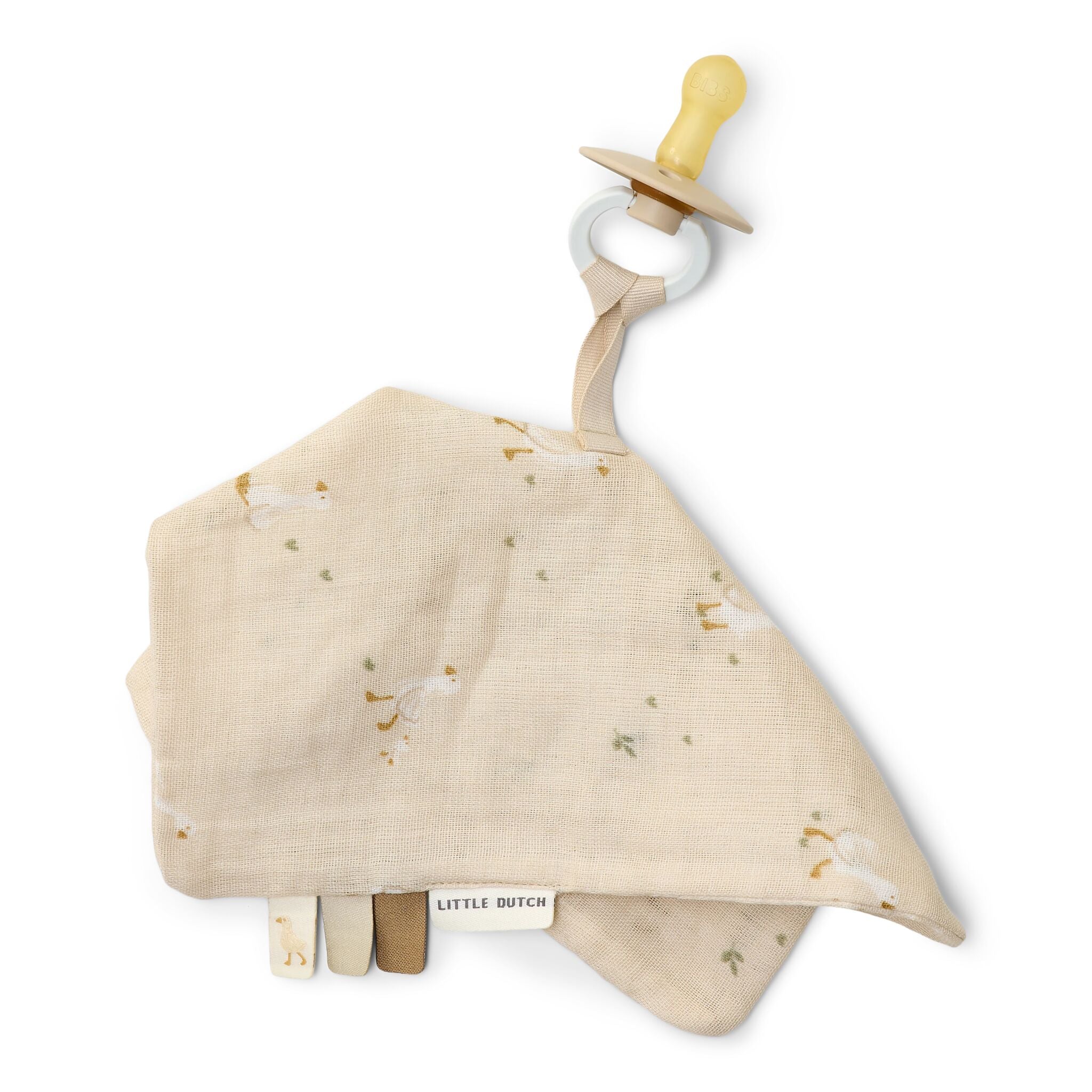 speendoekje-beige-newborn-naturals-little-goose