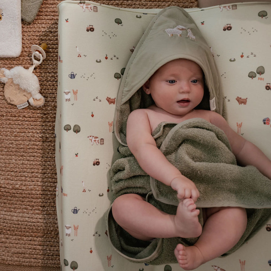 aankleedkussenhoes-groen-little-farm