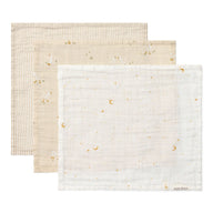 Washcloth set - Beige - Newborn Naturals - Little Goose 