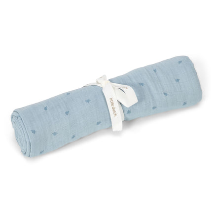 swaddle-blauw-120-cm-essentials