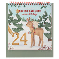 Calendrier de l'Avent Livre de coloriage - Essentials 