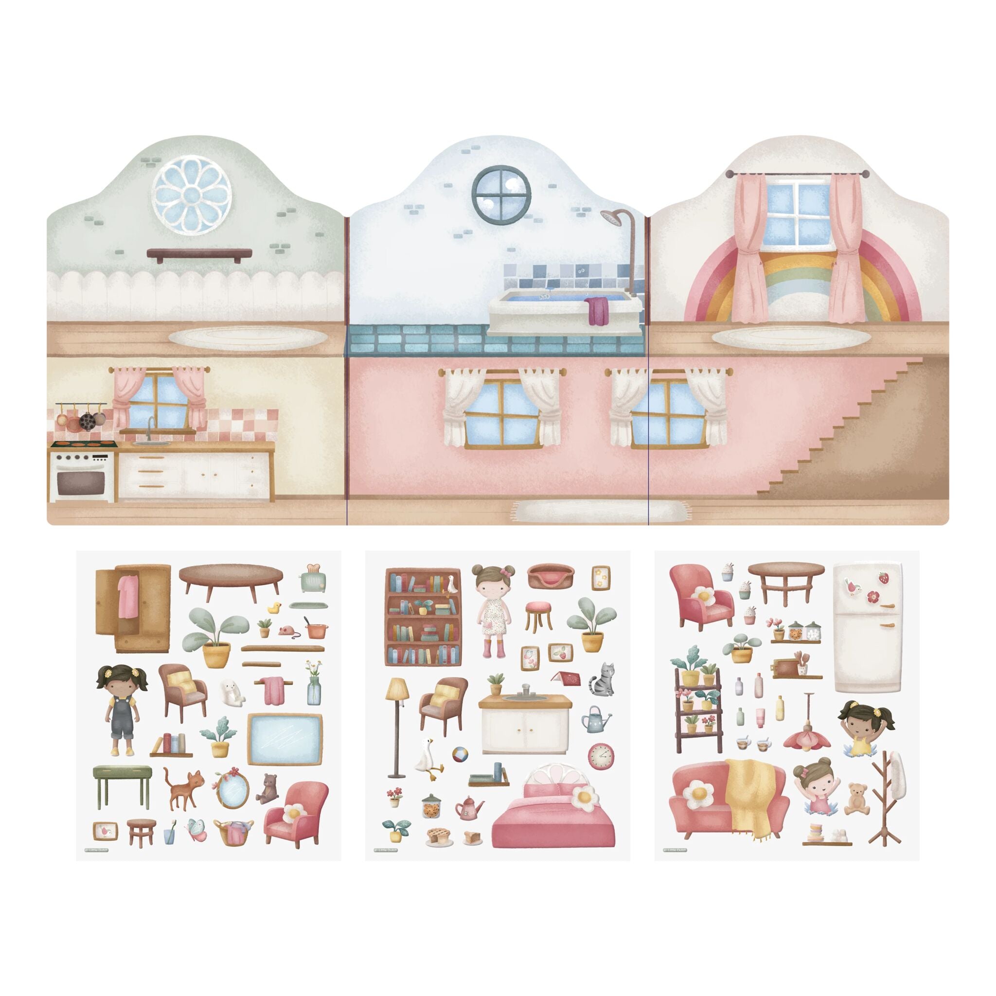 stickerboek-herbruikbaar-rosa