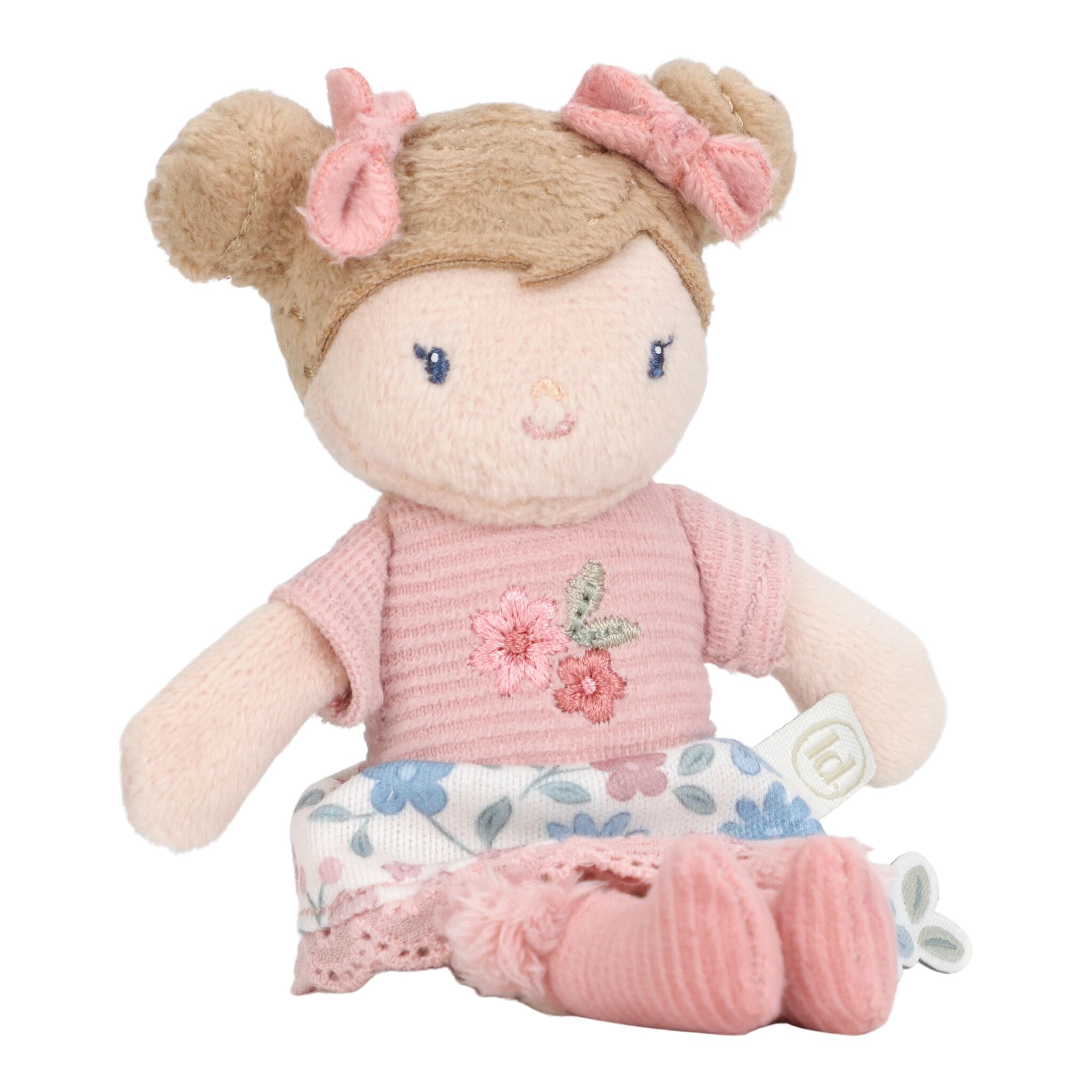 Kuschelpuppe Rosa - 10 cm 