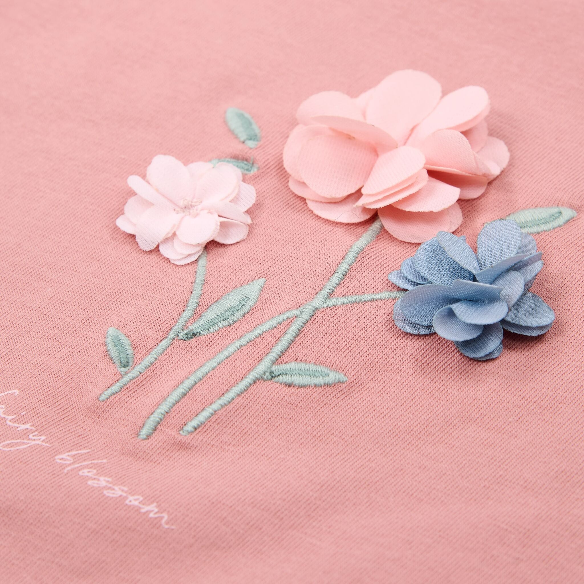 Shirt short sleeve - Ruffles - Pink 