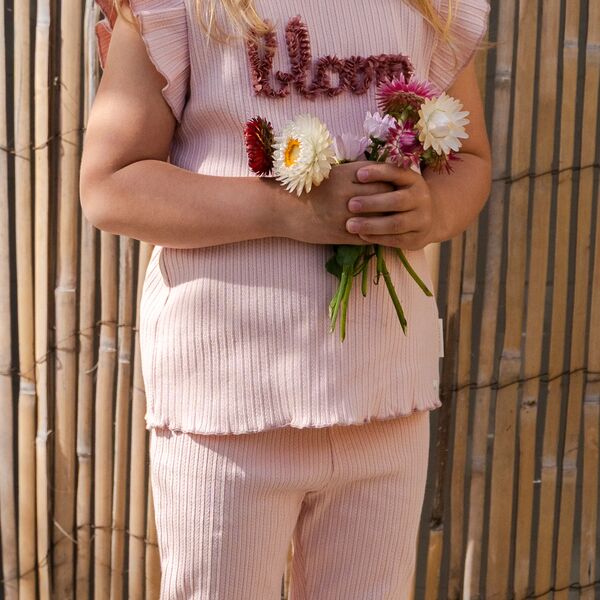 Hemd ärmellos - Rosa 