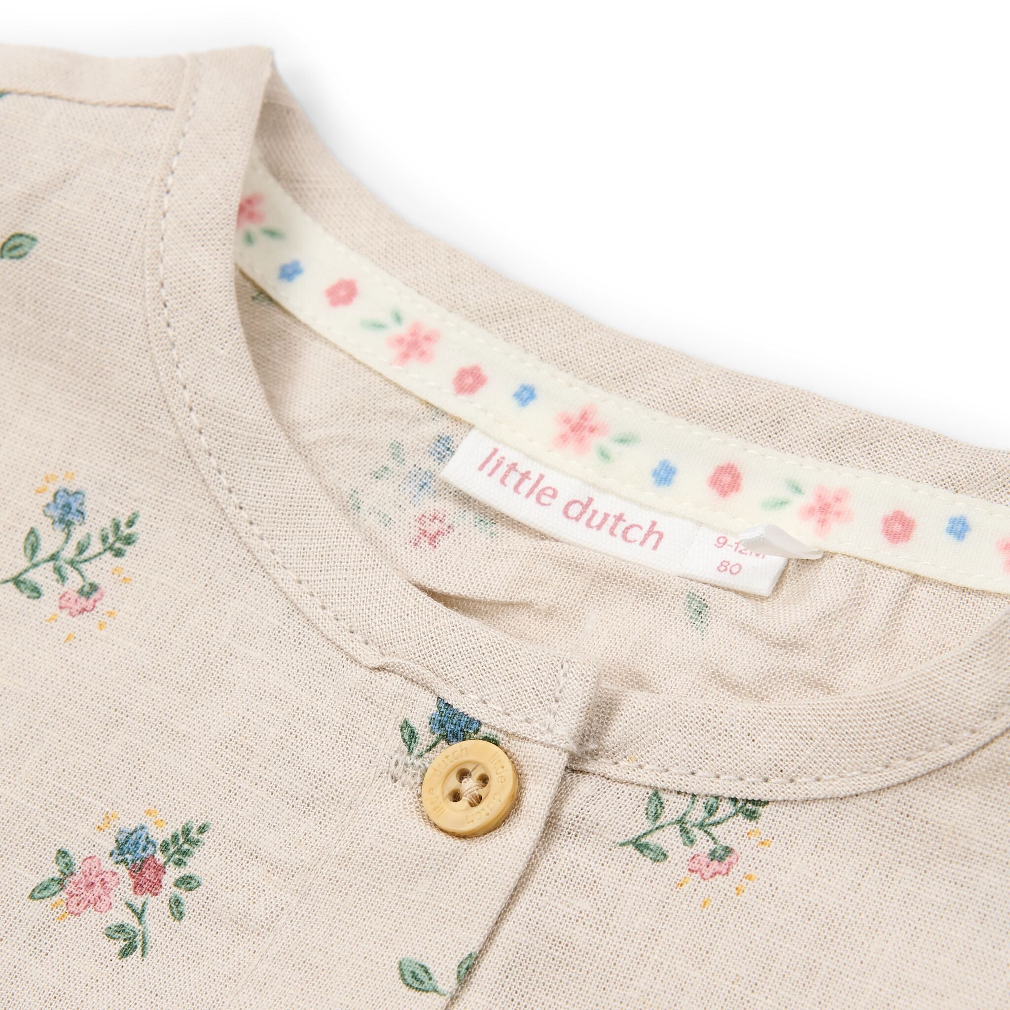 Bluse - Kurzer Ärmel - Sand 