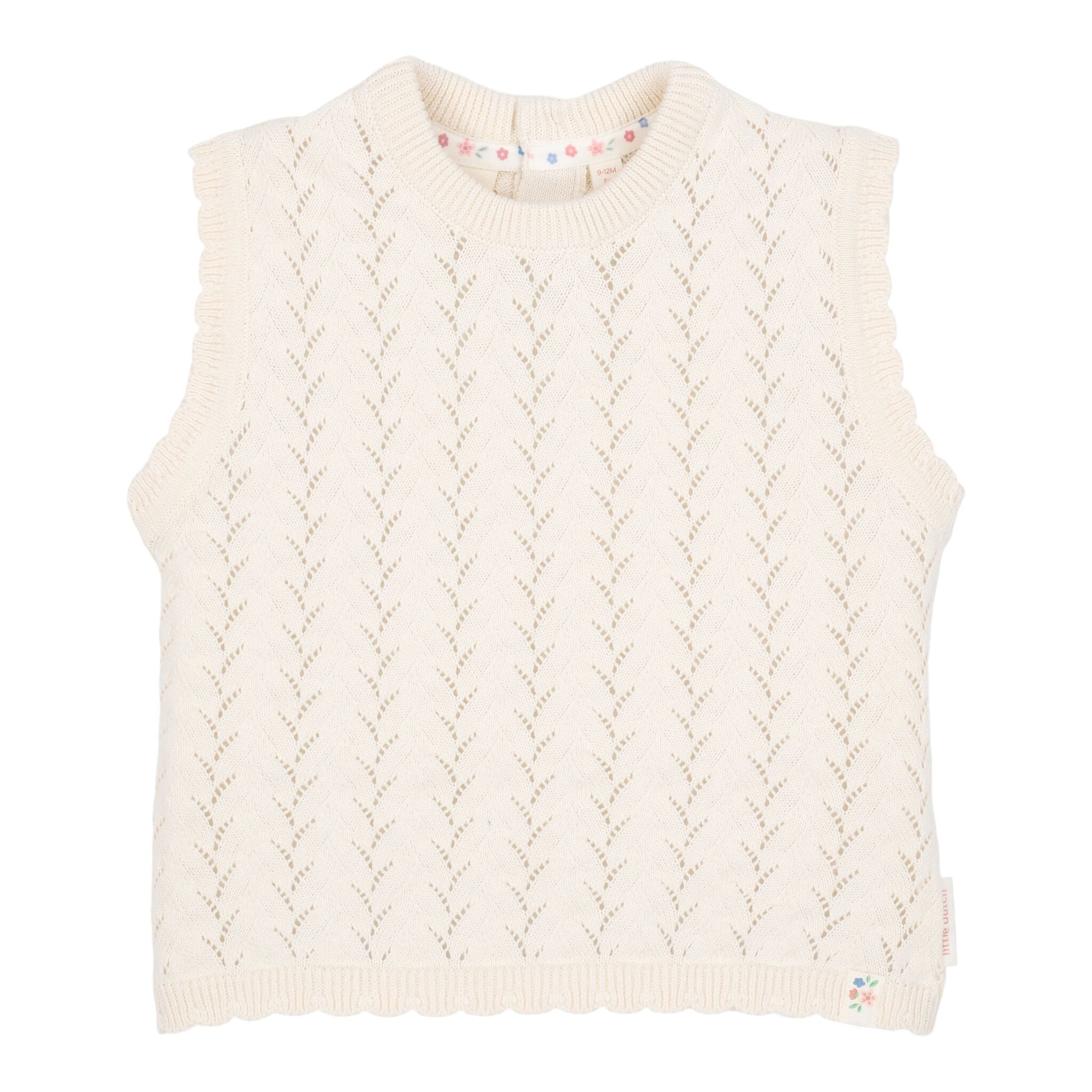 Singlet knitted - White 