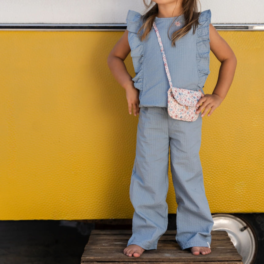 Wide pants - Blue 