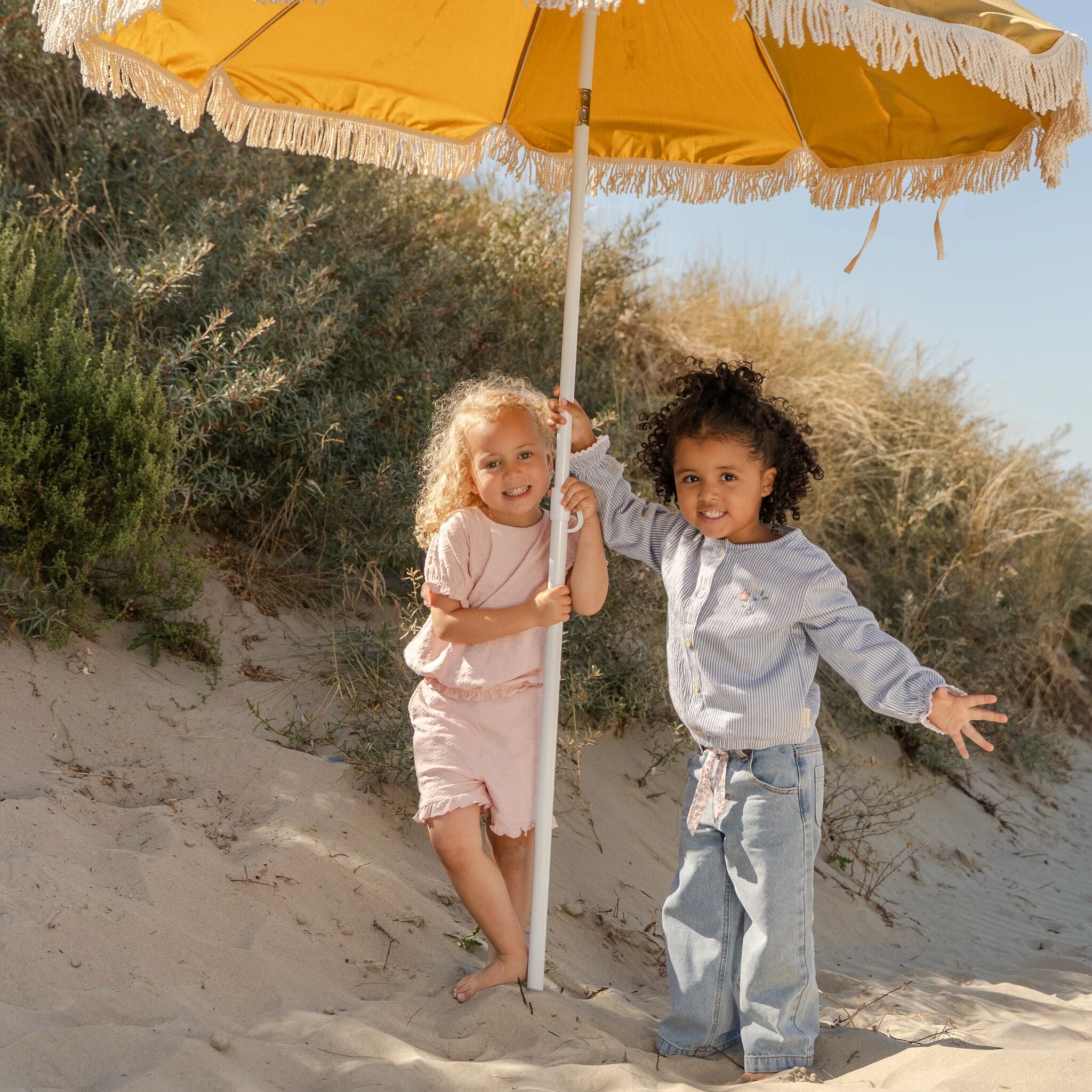 Short - Volants - Rose 