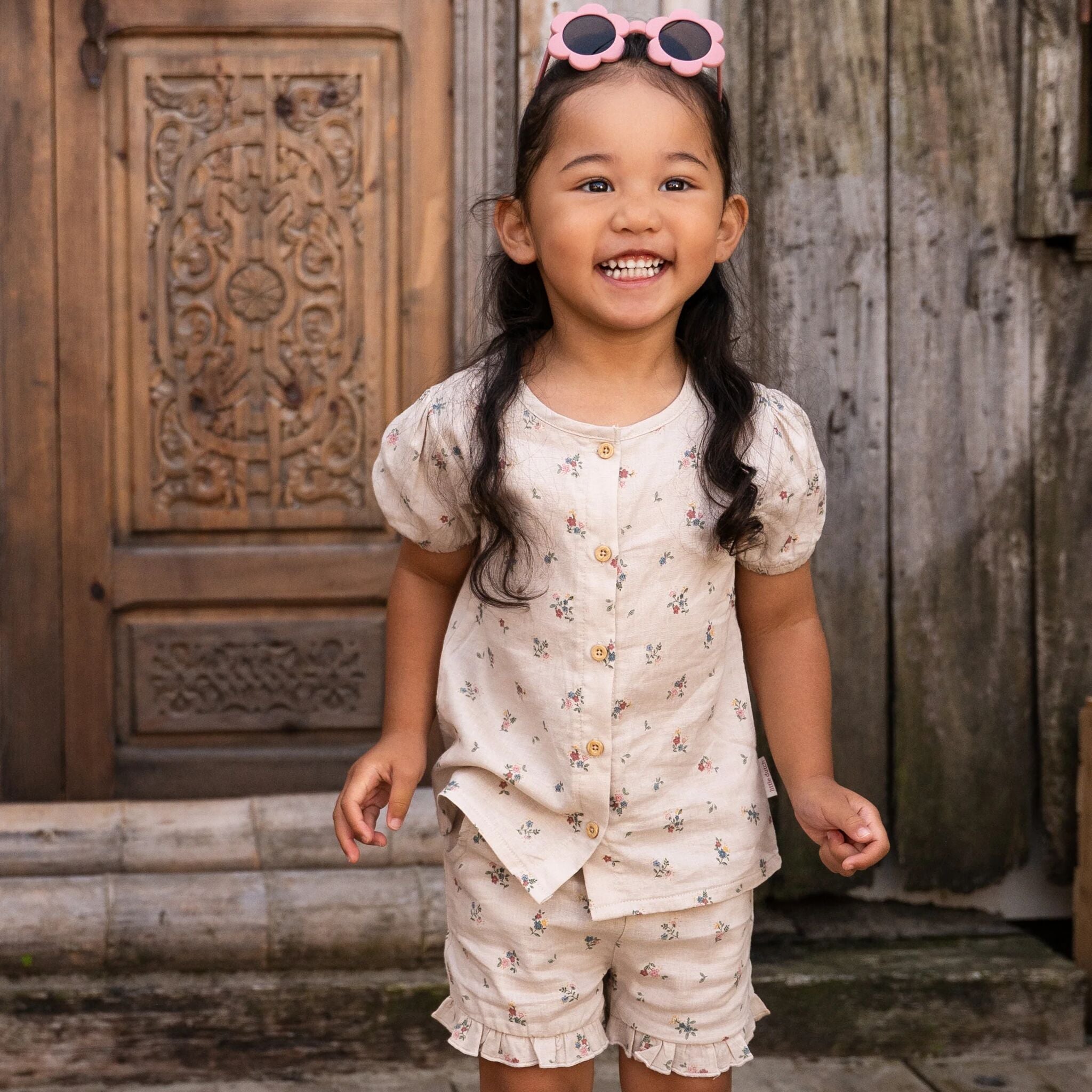 Kurze Hose - Sand - Fairy Bloom 