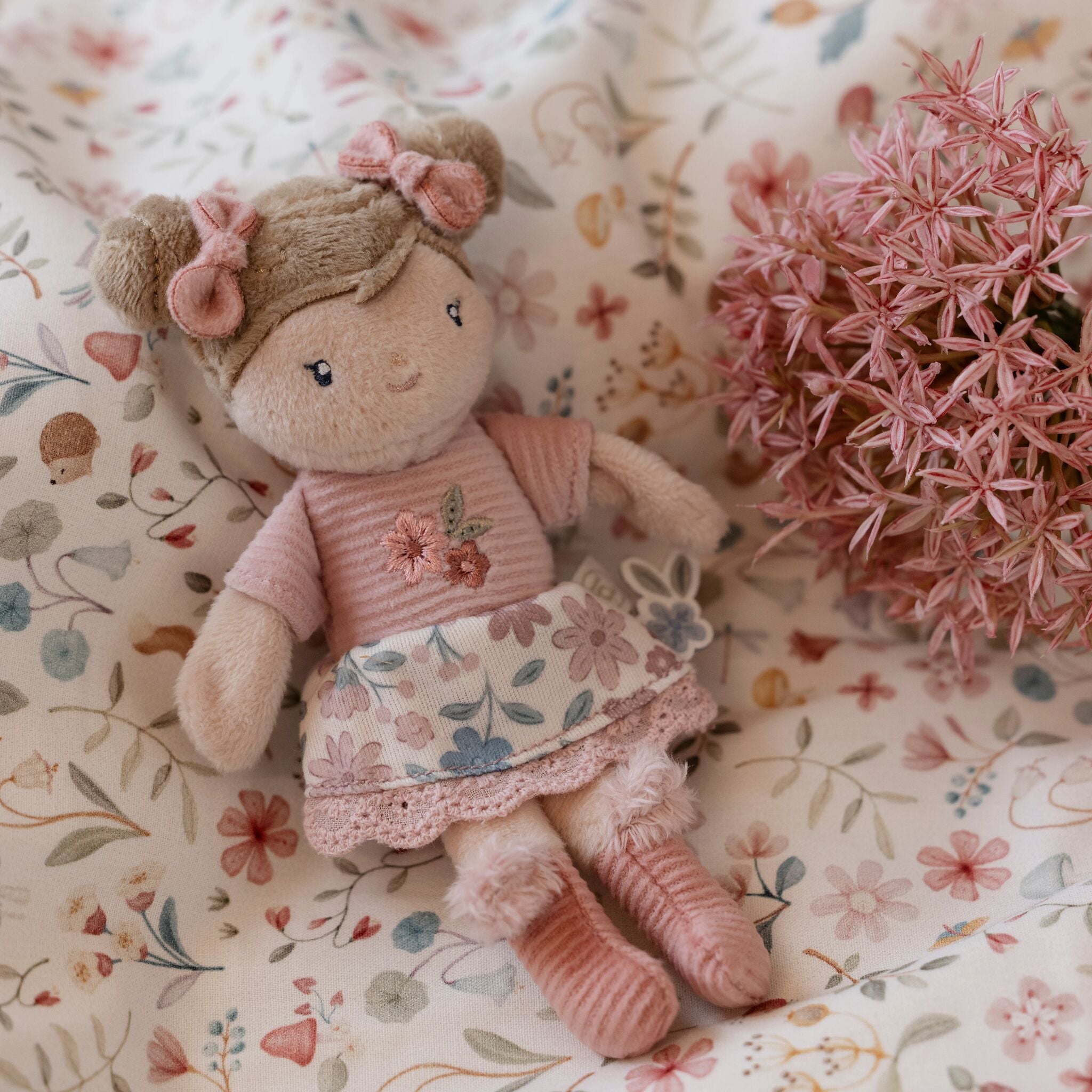 Kuschelpuppe Rosa - 10 cm 