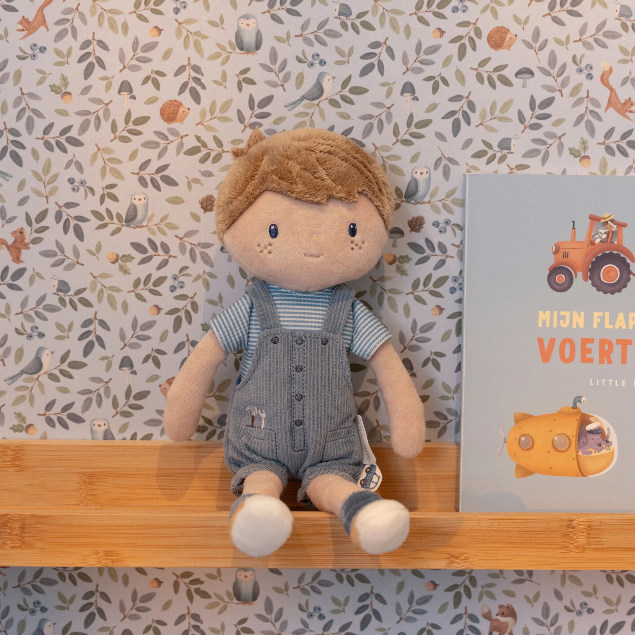 knuffelpop Jim - 10 cm