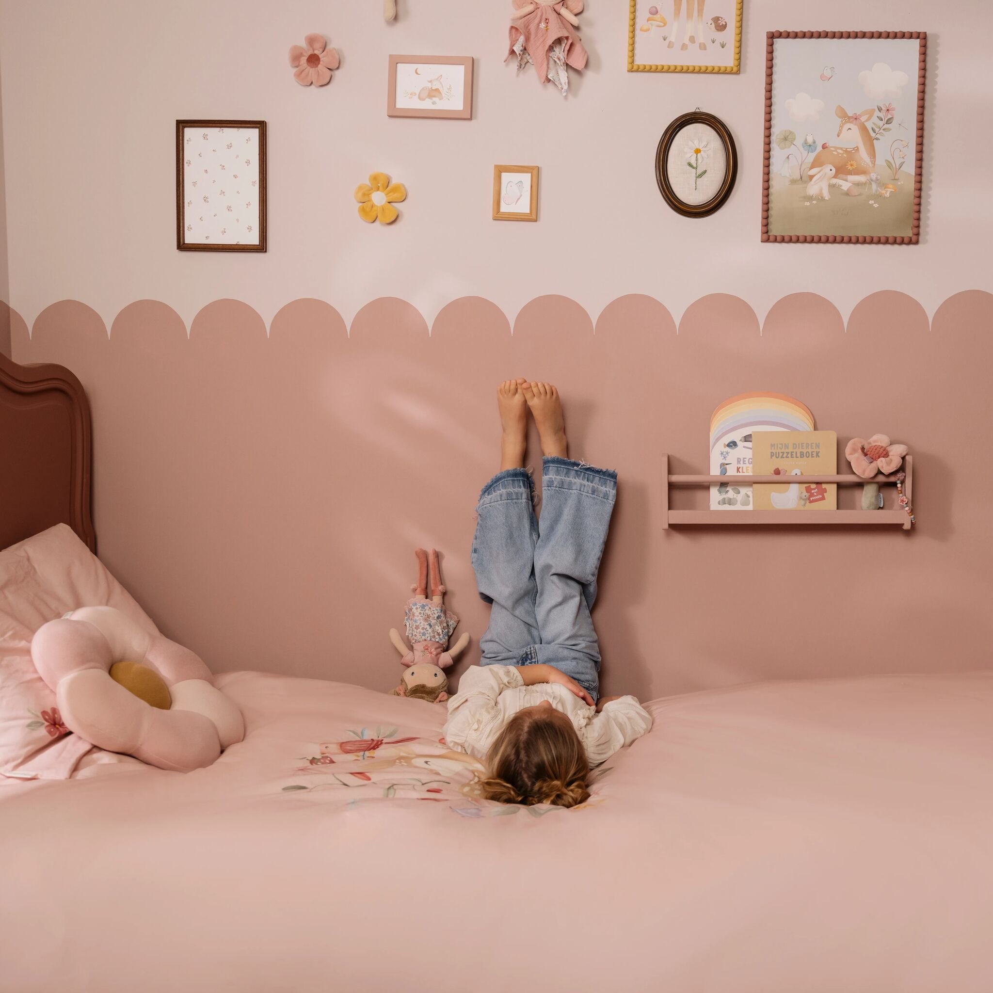 Kuschelpuppe Rosa - 35 cm 