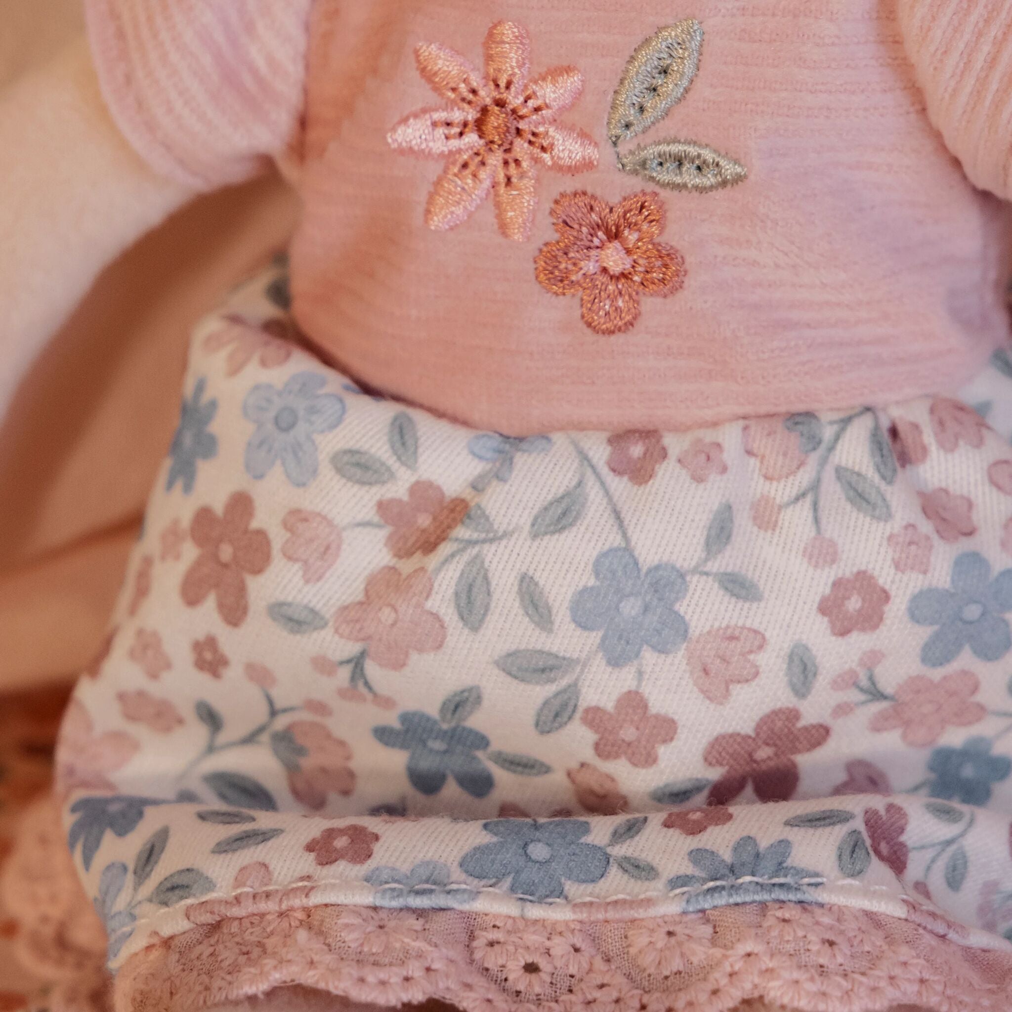 Kuschelpuppe Rosa - 35 cm 