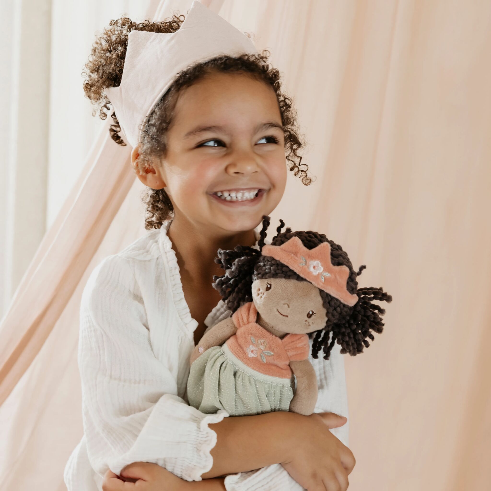 Knuffelpop Prinses Evi - 35 cm