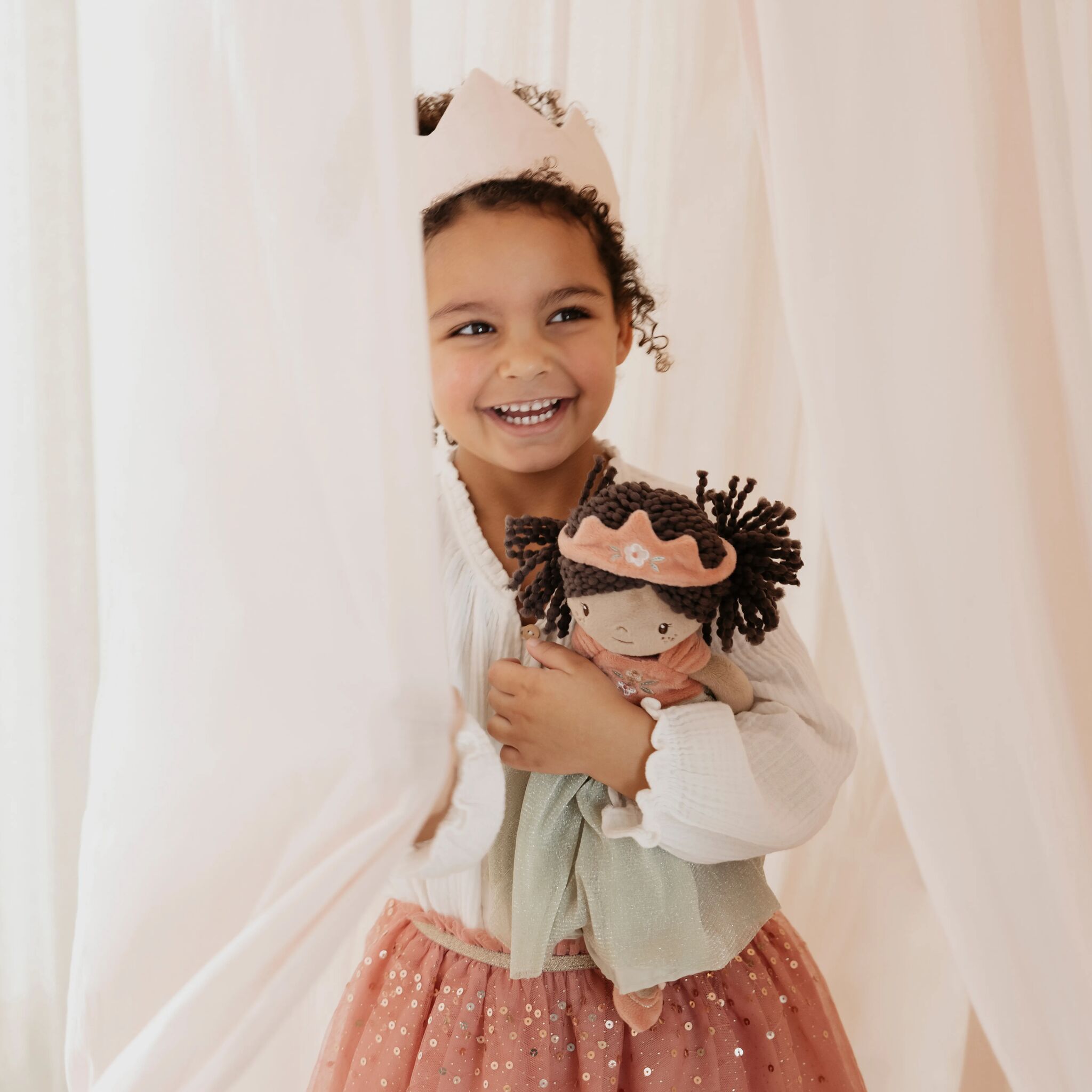 Kuschelpuppe Prinzessin Evi - 35 cm 