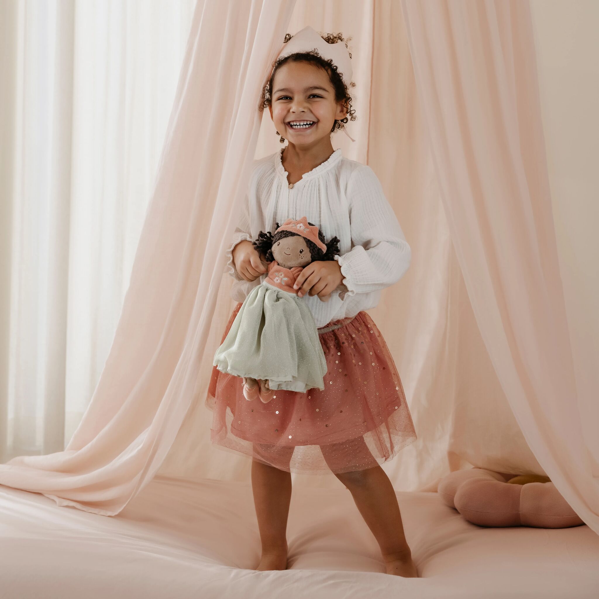 Kuschelpuppe Prinzessin Evi - 35 cm 