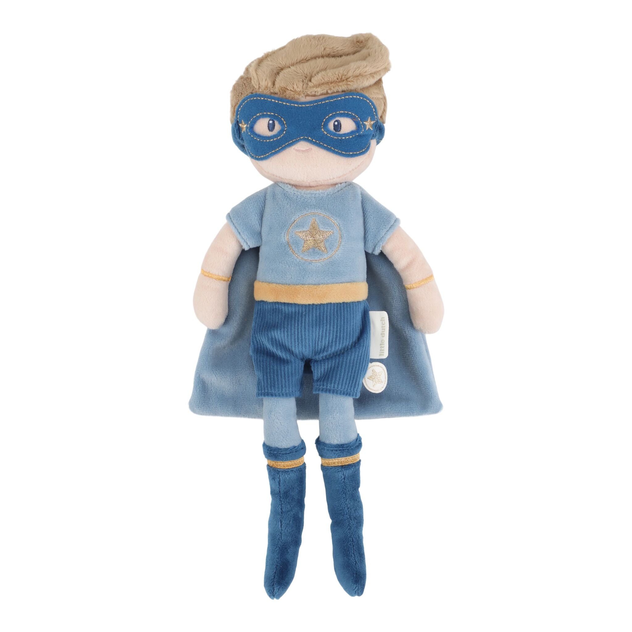 Knuffelpop Superheld Jim - 35 cm