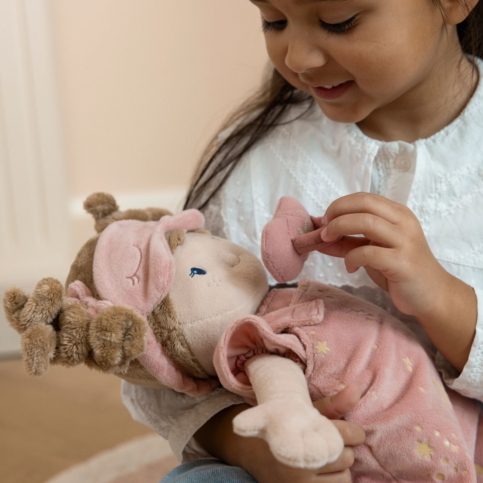 Cuddle baby doll Rosa - 40 cm 