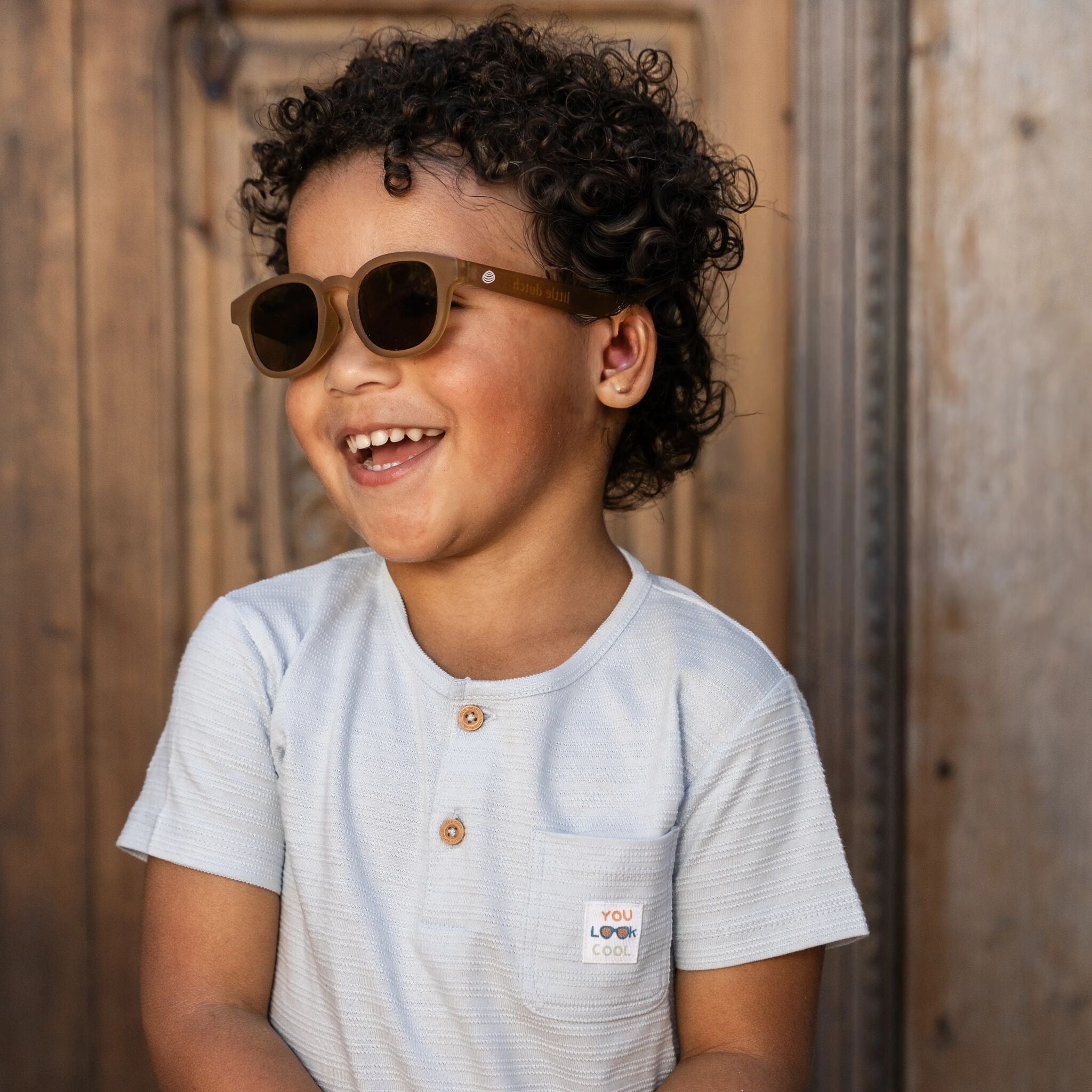 Chemise à manches courtes - Bleu 