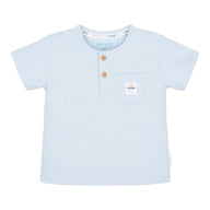 Hemd mit kurzen Ärmeln - Blau 