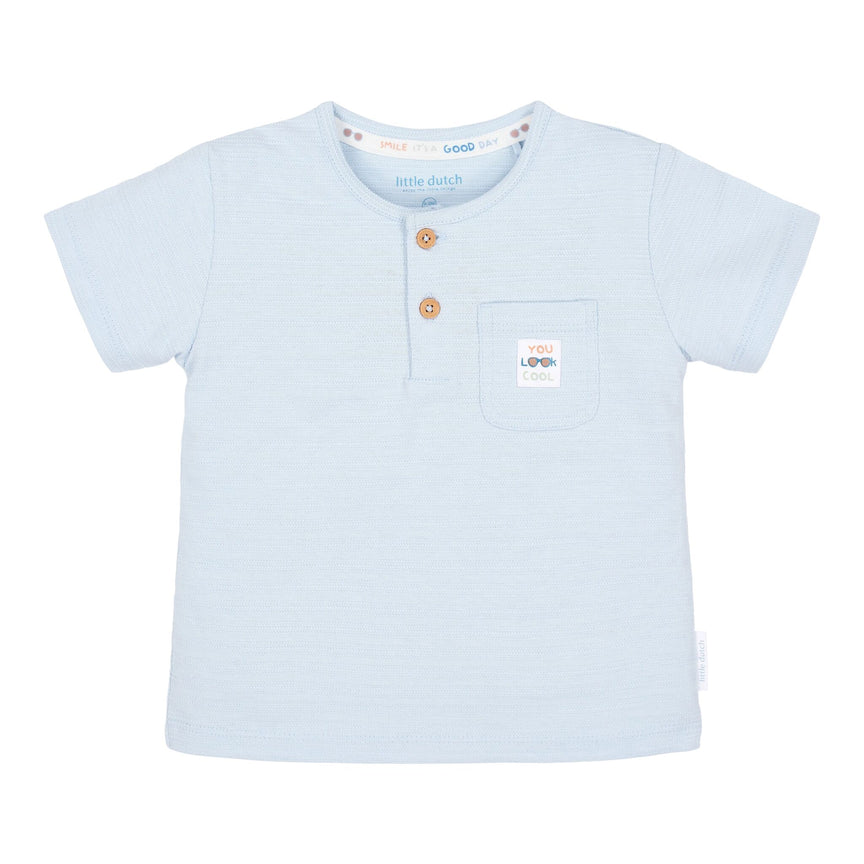 Shirt korte mouw - Blauw