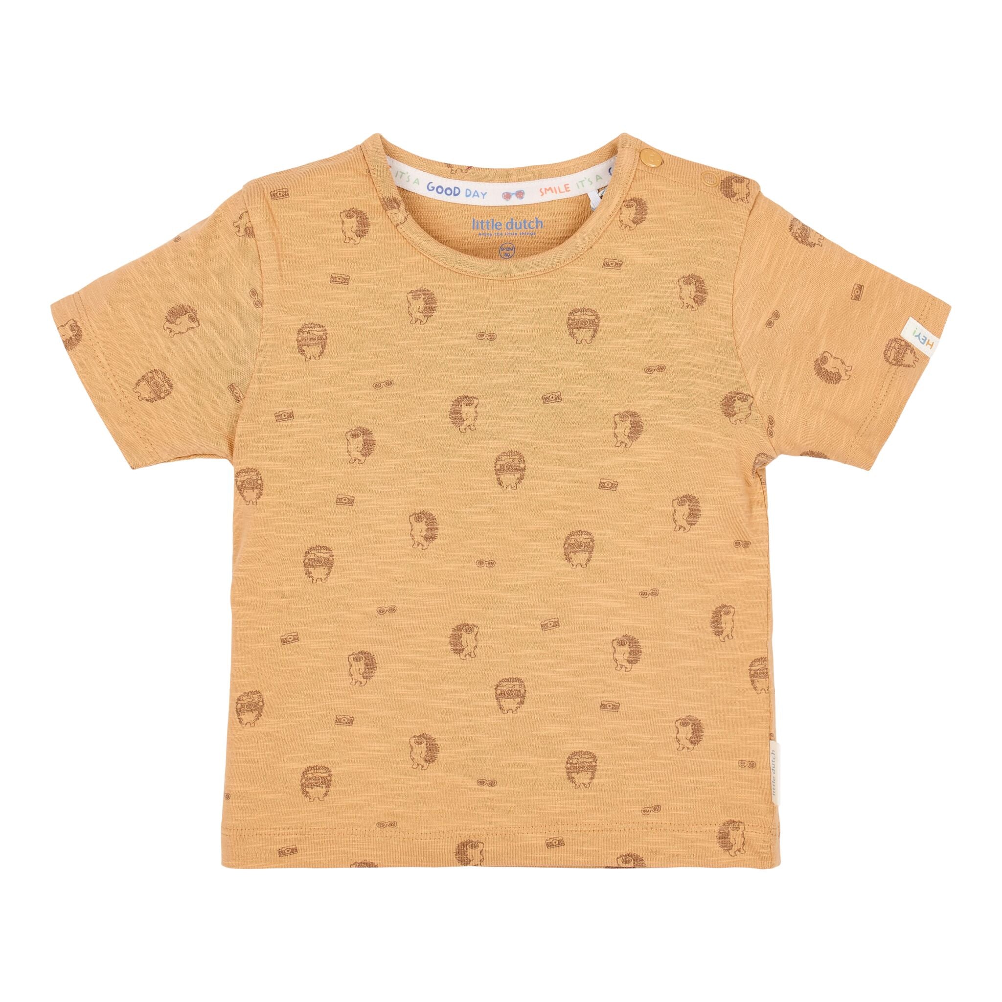 Shirt short sleeve - Brown 