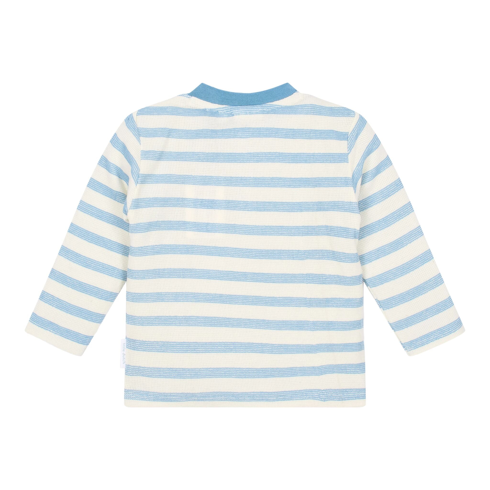 Shirt long sleeve - Blue - Steel Blue Stripe 