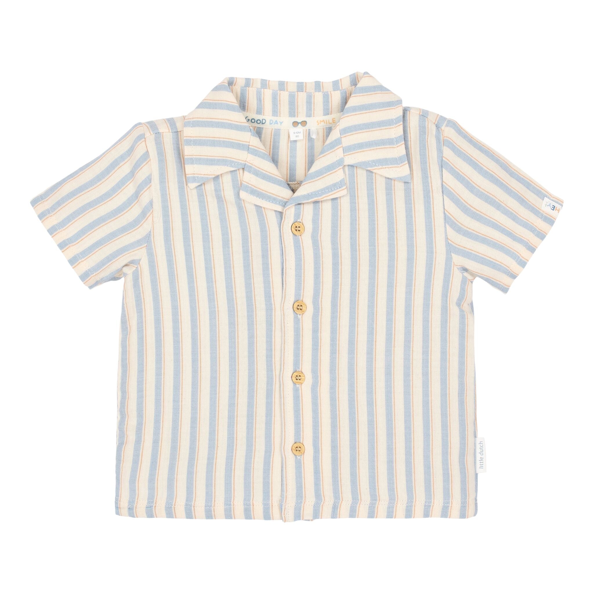 Blouse - Short sleeve - Multi Stripe 