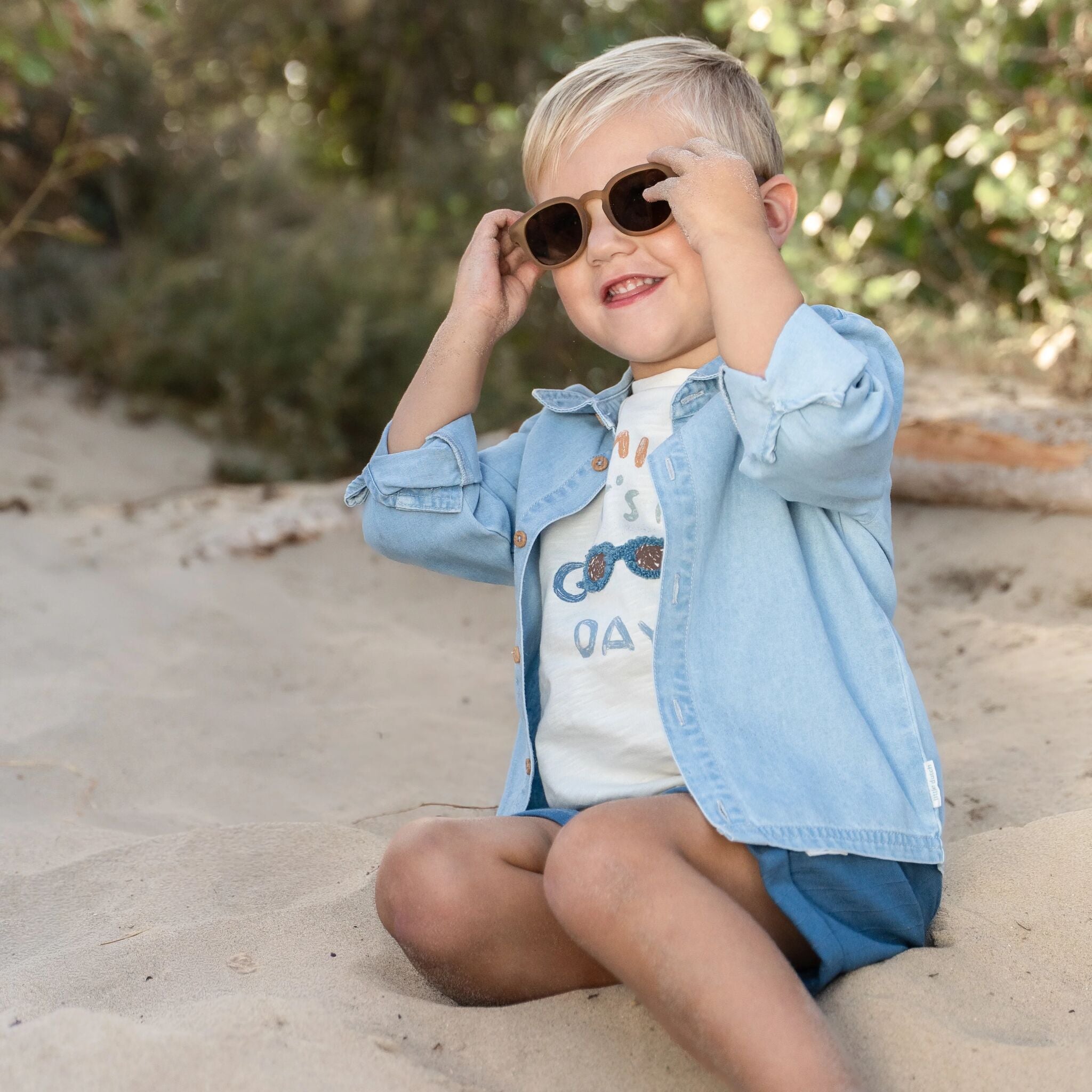 Blouse - Lange Mouw - Blauw