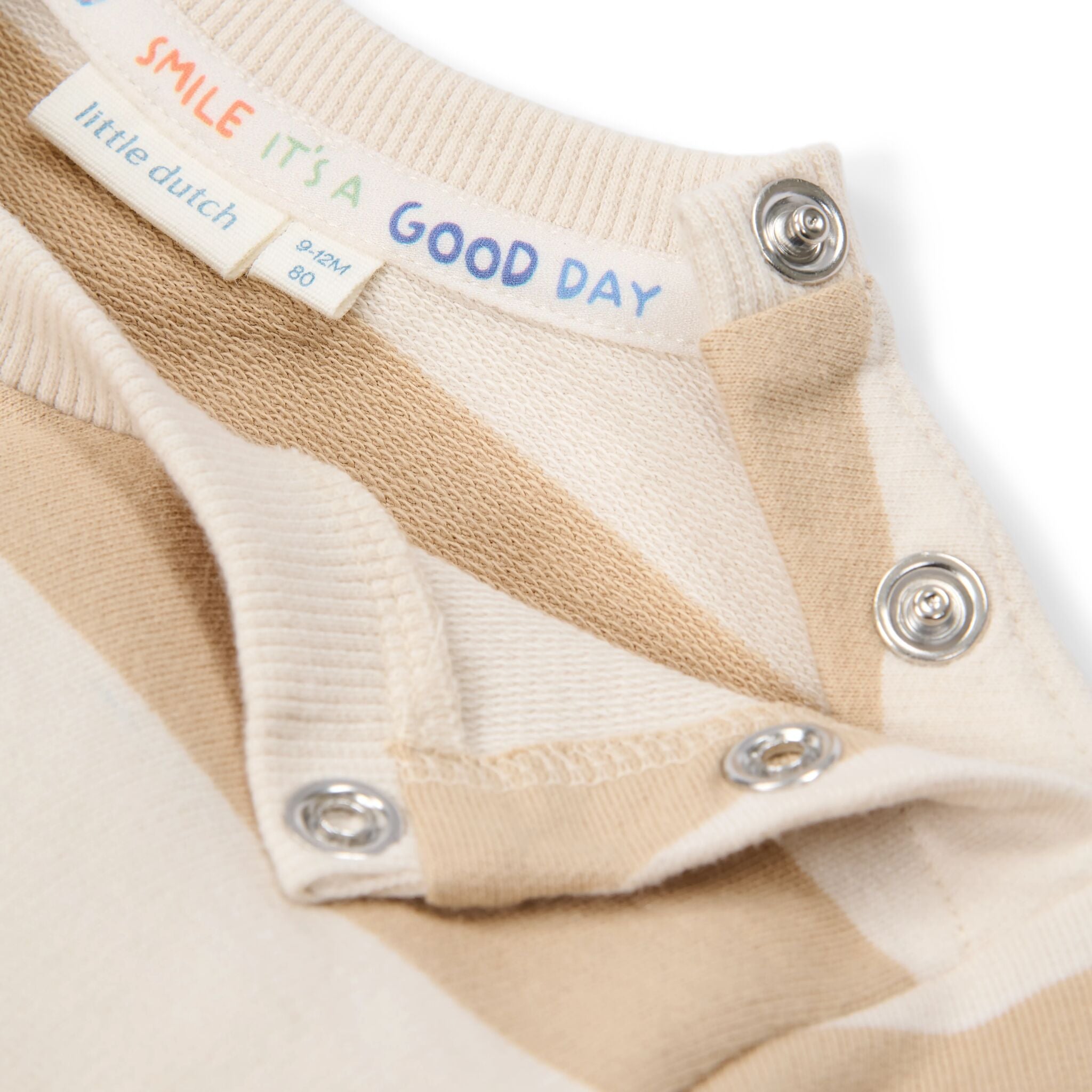 Sweater - Sand - Biscuit Stripe 