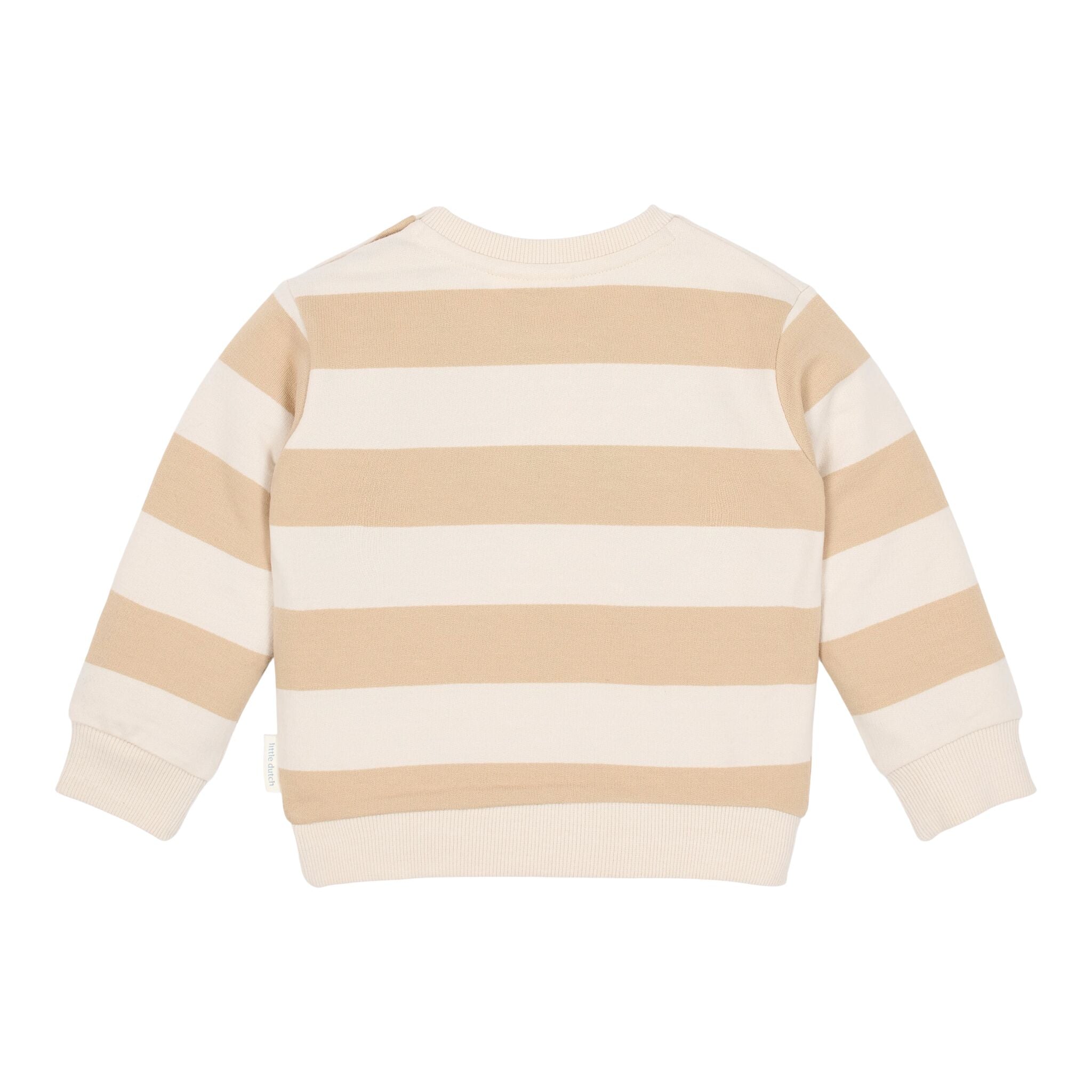 Sweater - Sand - Biscuit Stripe 