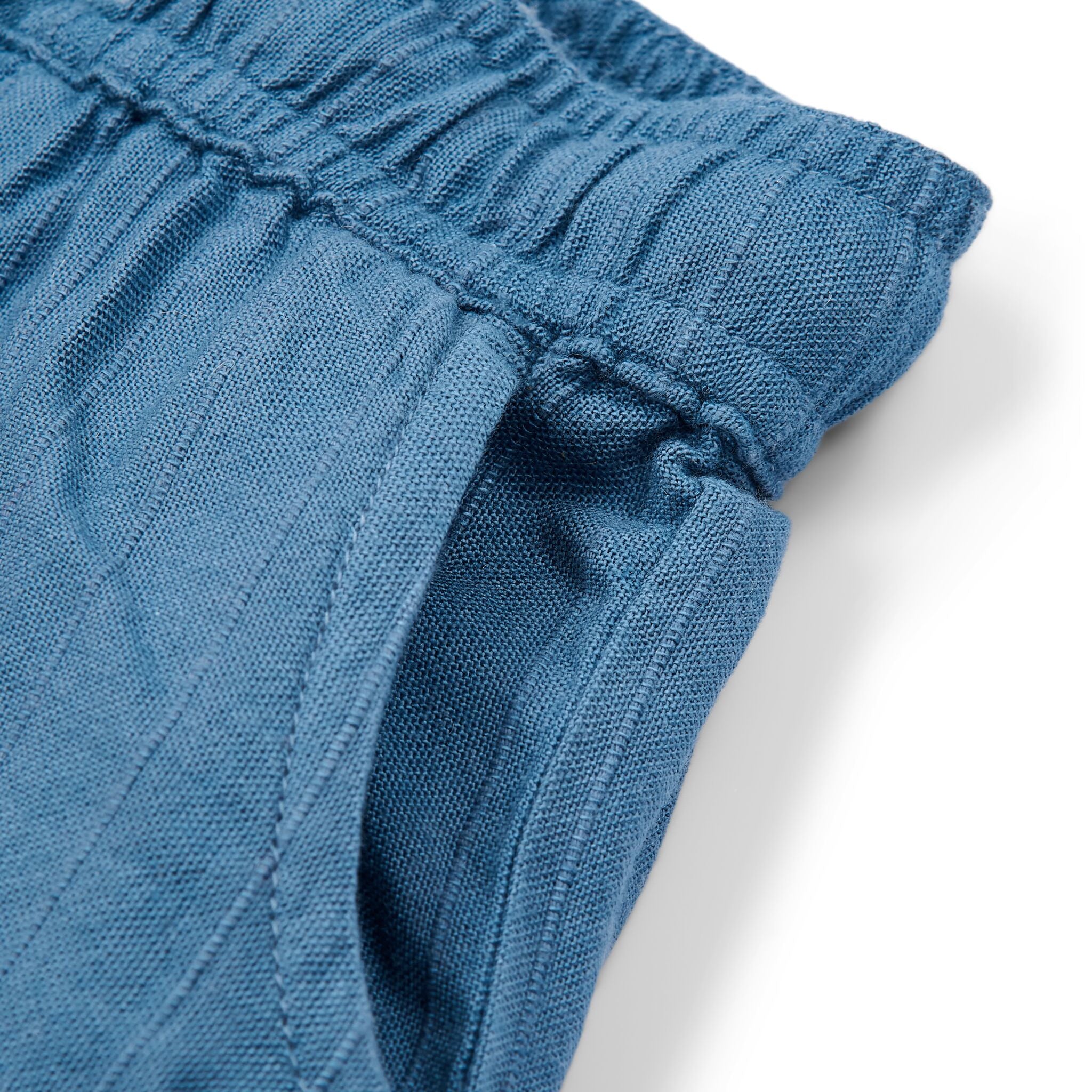 Shorts linen - Blue 