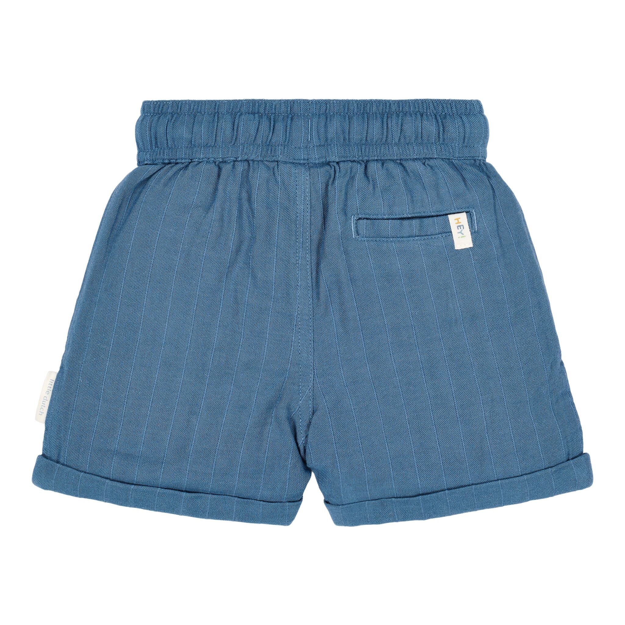 Shorts linen - Blue 