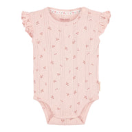 Ärmelloser Strampler - Rosa - Feenblumen 