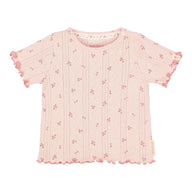 Hemd mit kurzen Ärmeln - Rosa - Feenblumen 