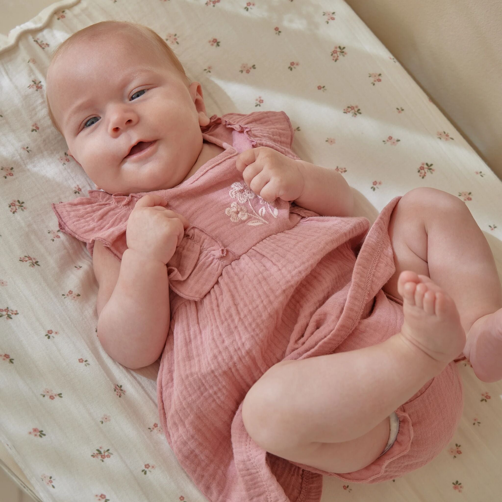 Jurk - Mouwloos - Roze