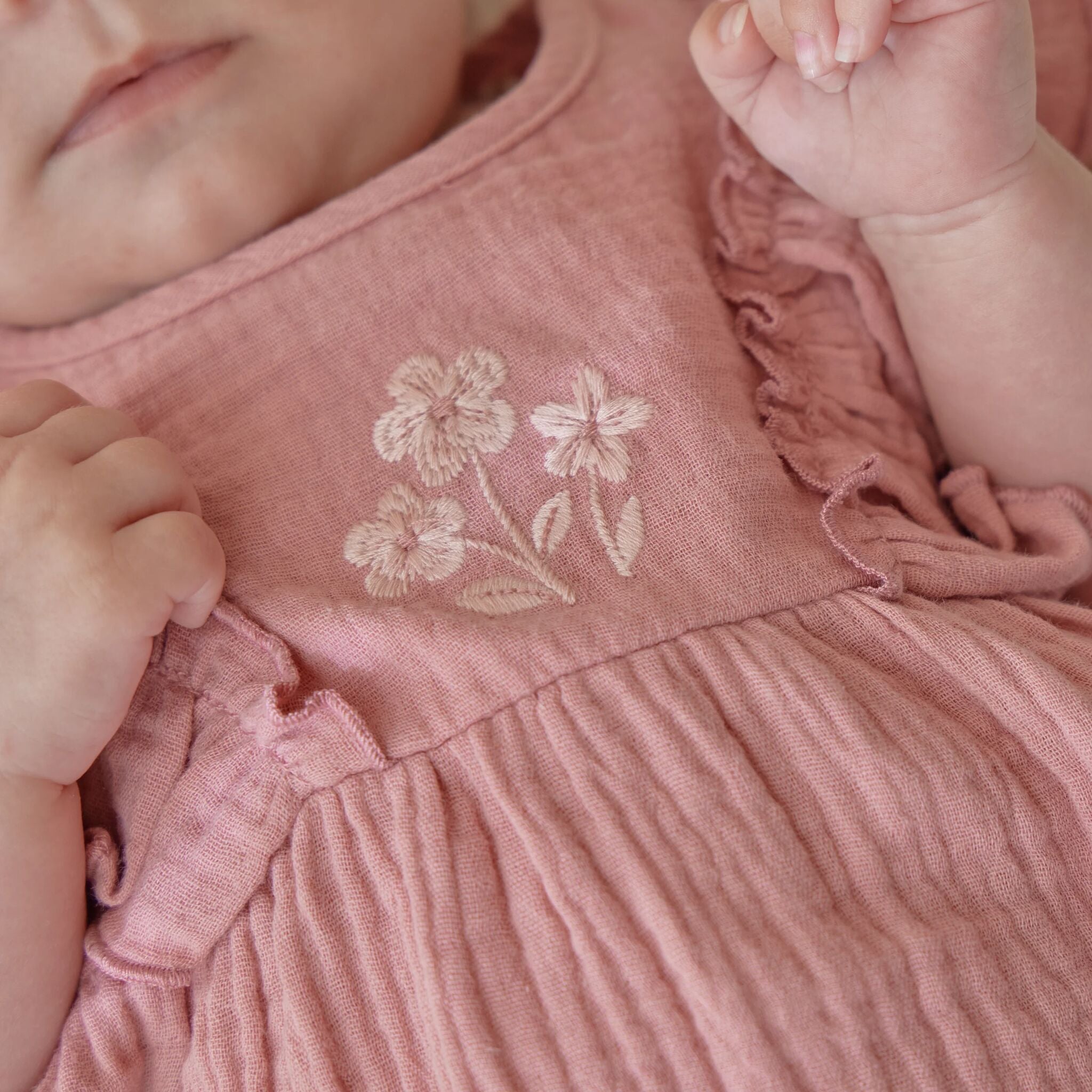 Jurk - Mouwloos - Roze