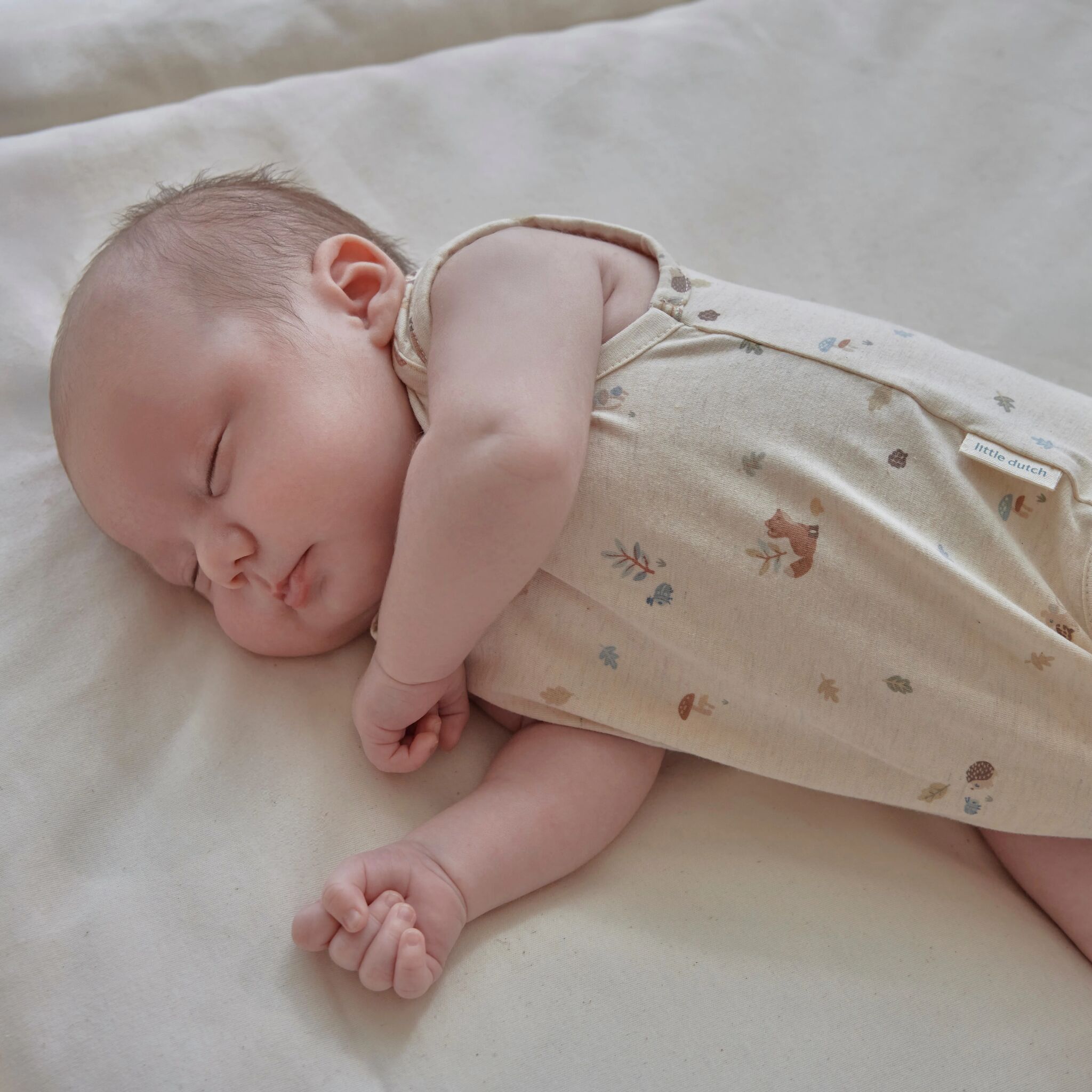 Ärmelloser Strampler - Sand 