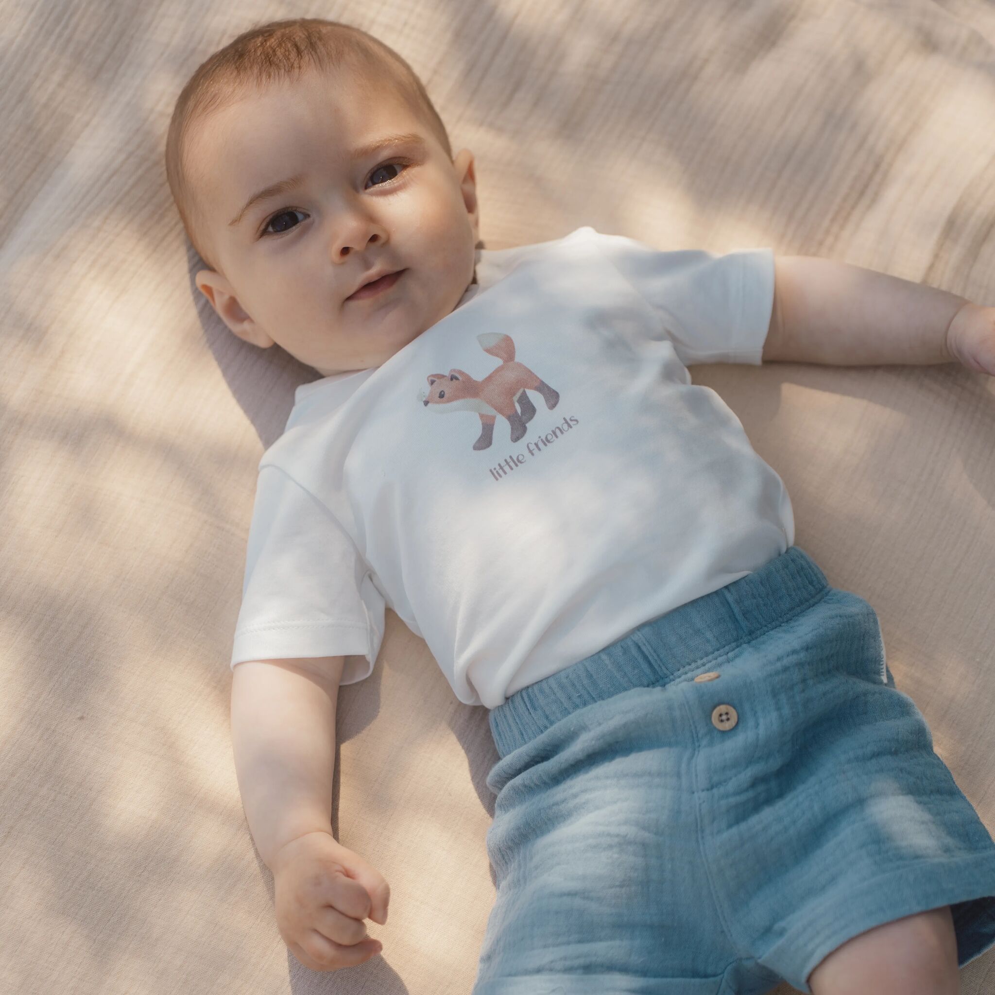 Hemd mit kurzen Ärmeln - Weiß - Fuchs 