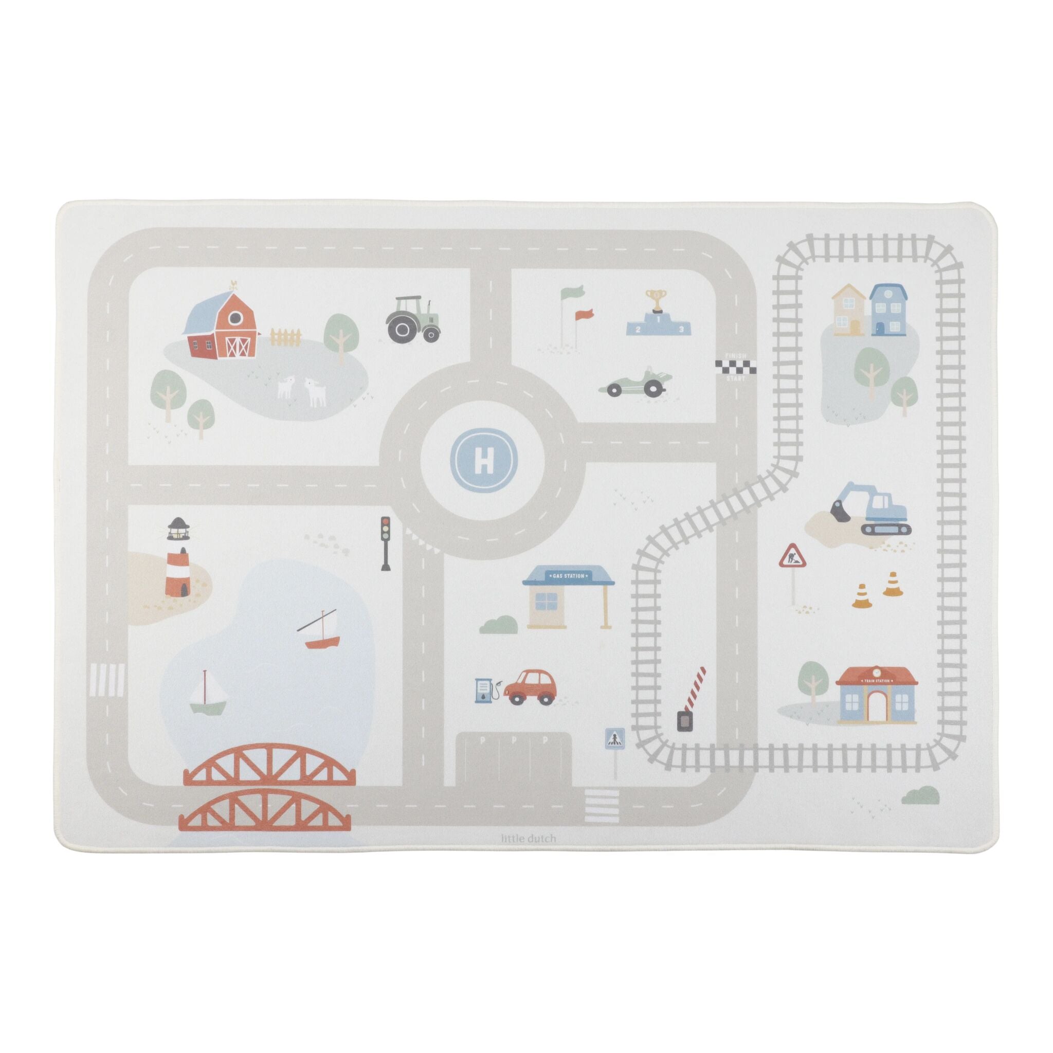 Play mat cars - Beige 