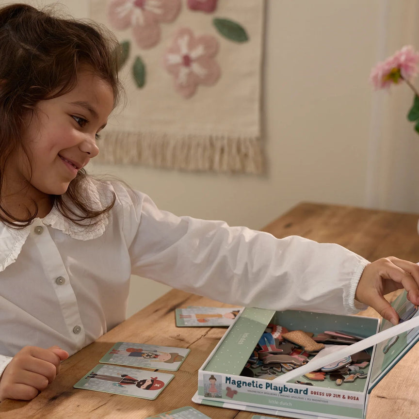 Magnetisch speelbord - Jim & Rosa