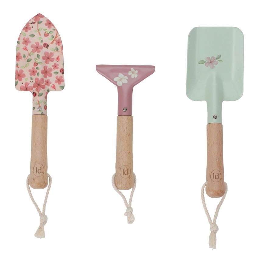 Garden gift set - 5-piece - Pink 