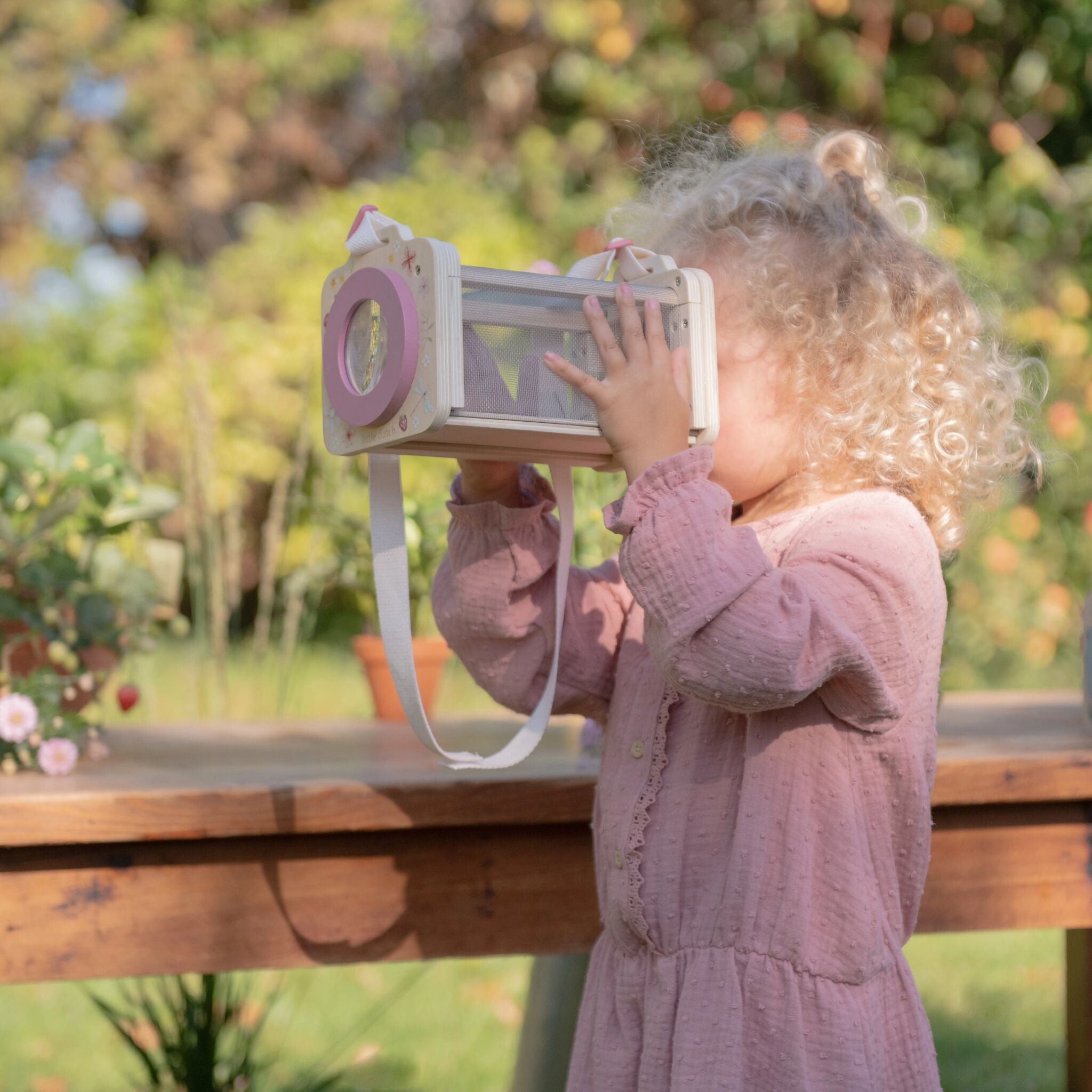 Boîte à insectes - Rose 