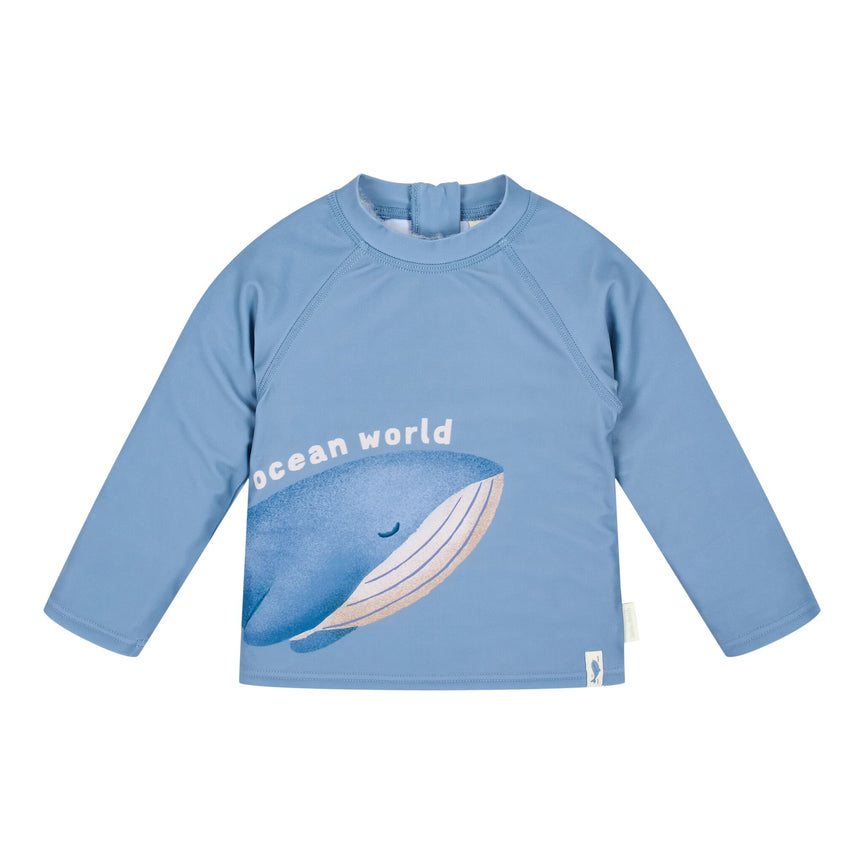 Zwemshirt lange mouw - UPF 40 - Blauw