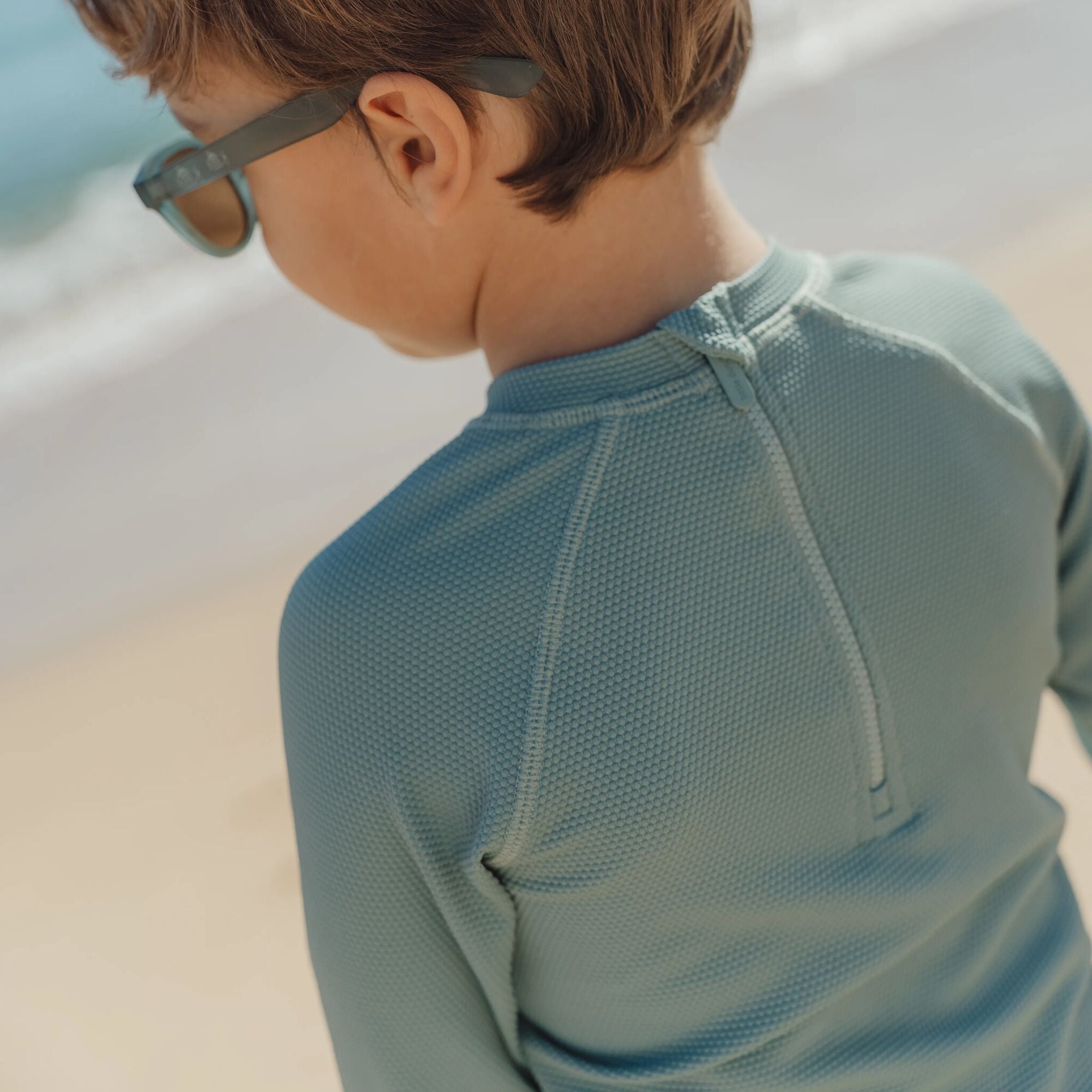 Zwemshirt lange mouw - UPF 40 - Groen