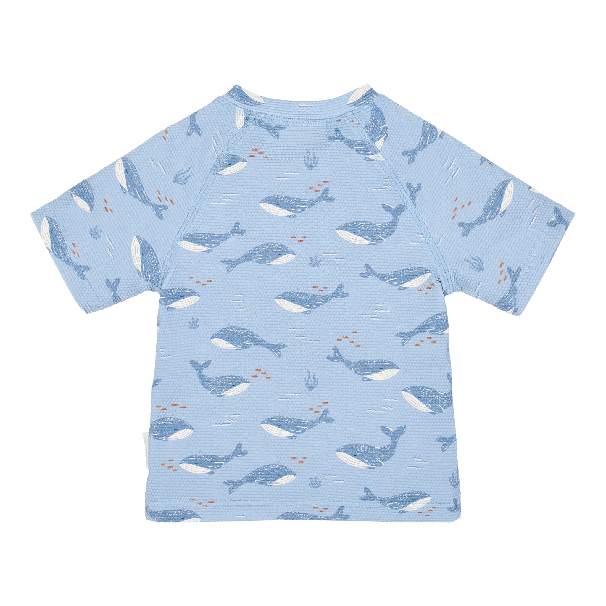 Zwemshirt korte mouw - Blauw - Ocean Splash