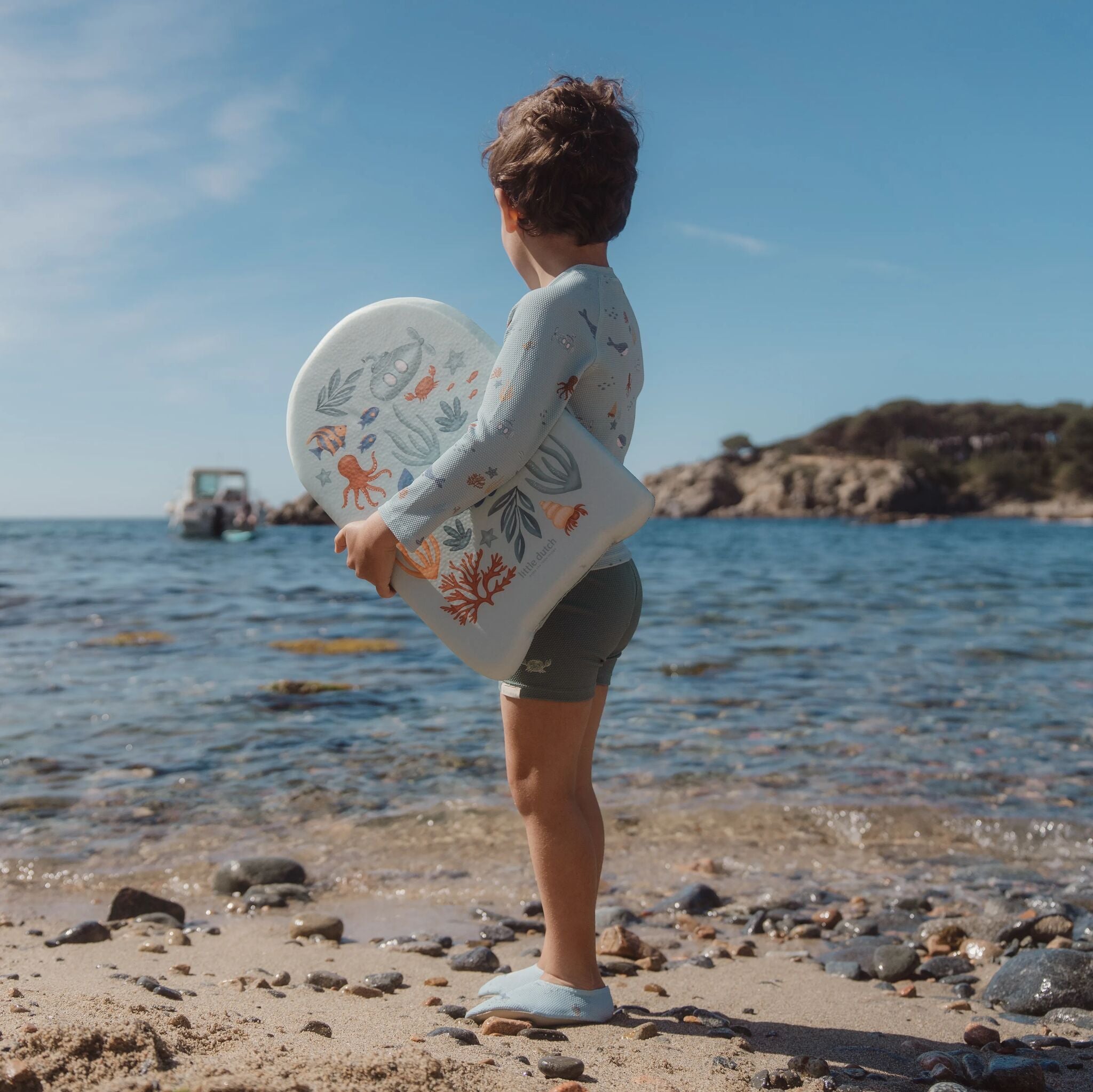 Badehose - Grün - Waffelstruktur 