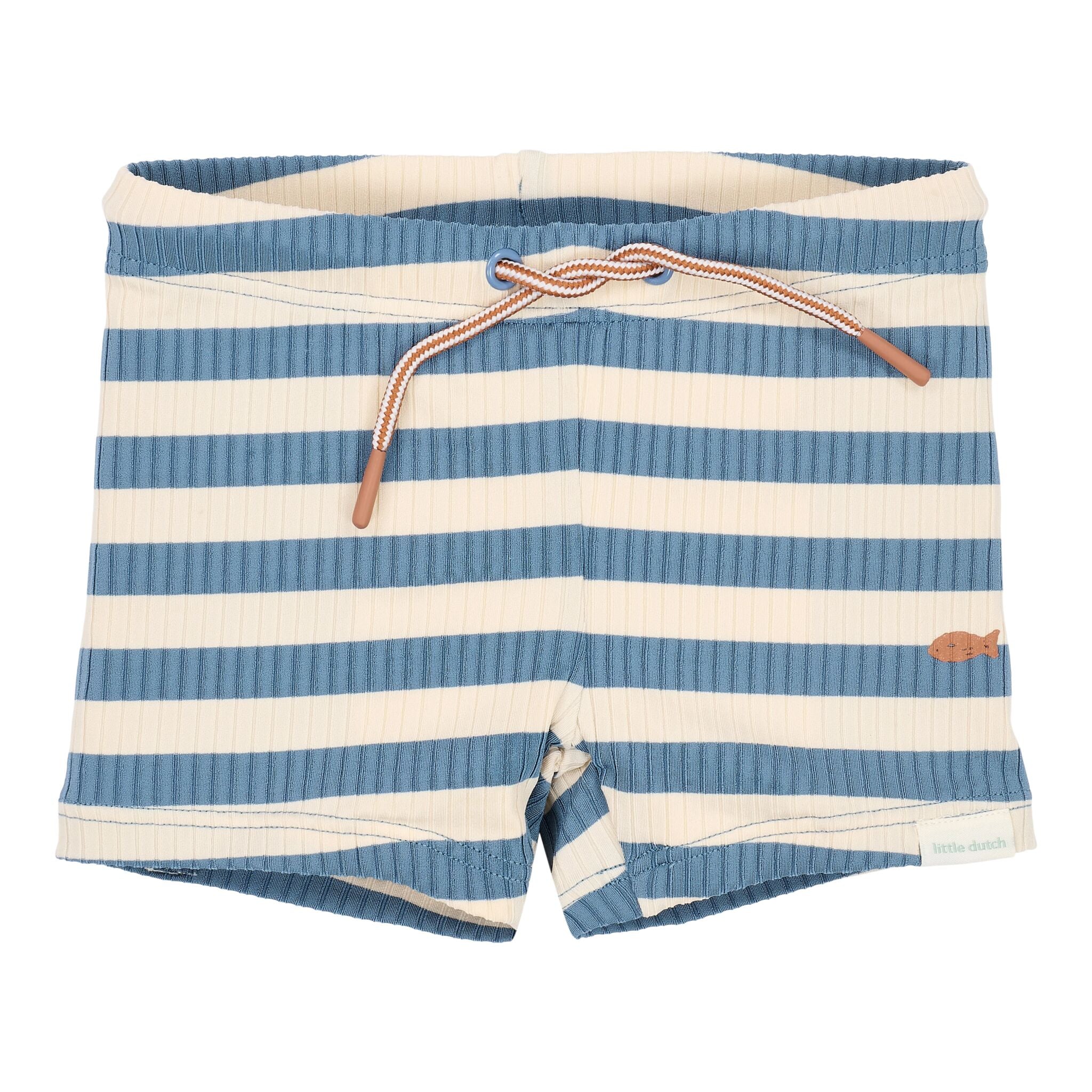 Swim Shorts - Blue - Ocean Blue Stripes 