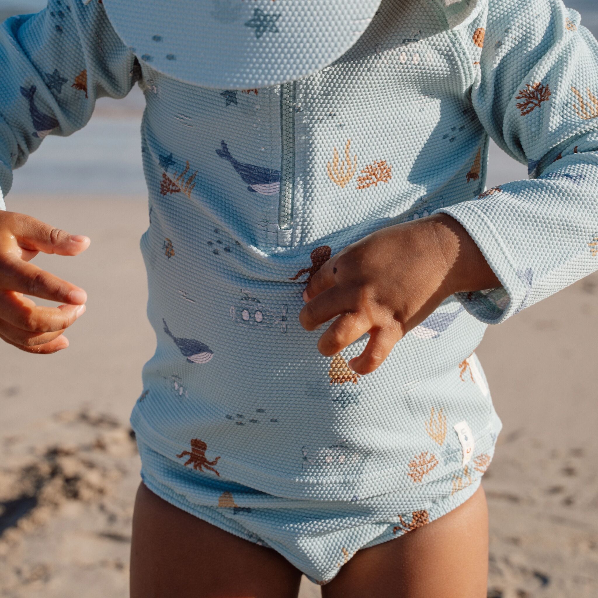 Schwimmwindel - Grün - Ozean Freunde 